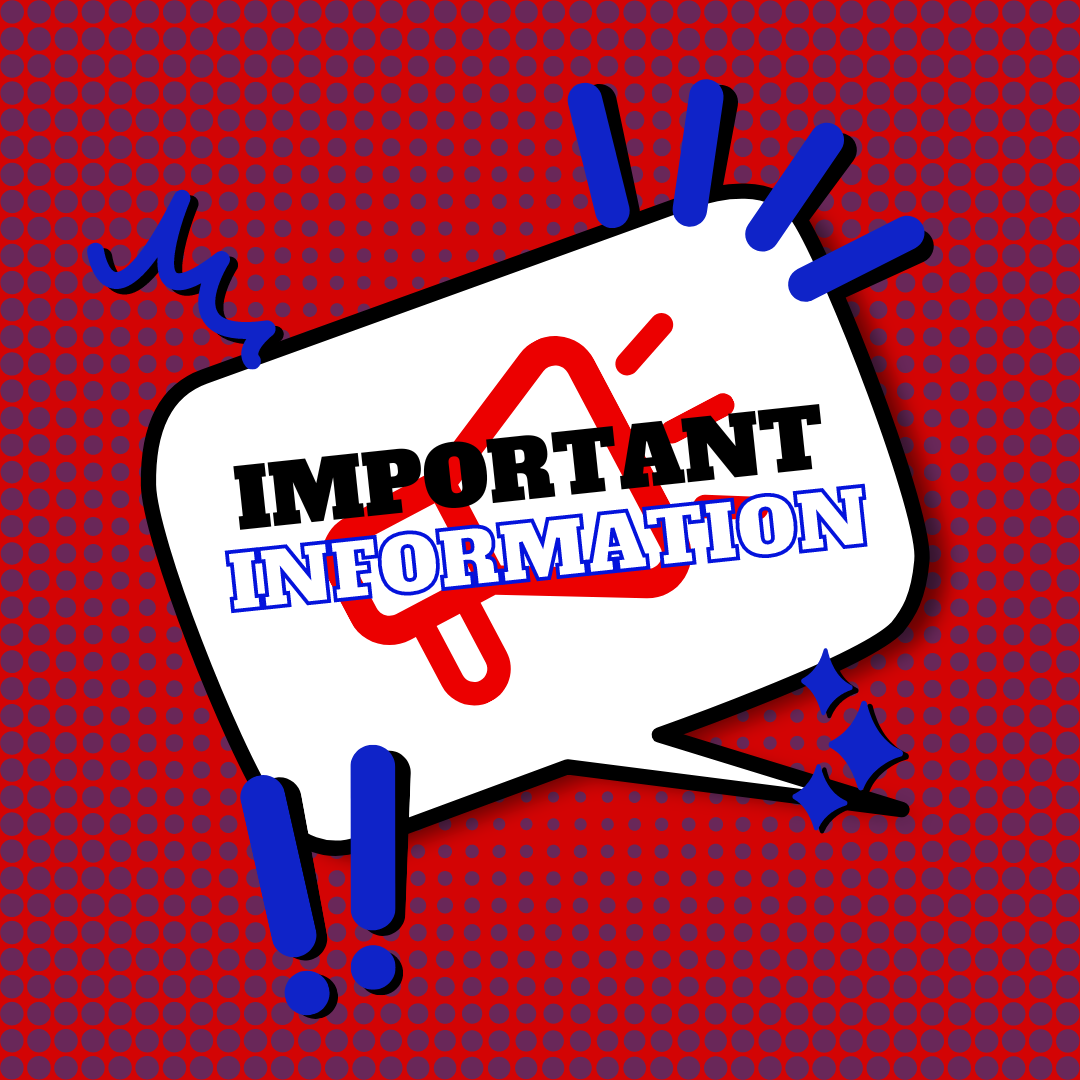  Important Information Parental Notice